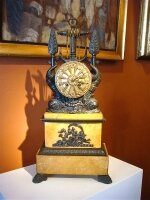 83. Антикварные Часы. Около 1800 года. 25х15х51 см. Цена 4000 евро