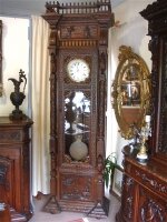 92. Антикварные Напольные часы. Около 1850 года. 263x83x43 см. Цена 5300 евро