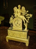 93. Антикварные Часы в стиле ампир. 19 век. 41x26x10 см. Цена 2700 евро