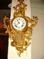 97. Антикварные Настенные часы-картель. Около 1860 года. 73x46 см. Цена 10000 евро