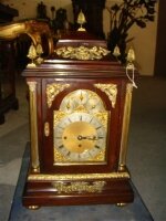 Антикварные Настольные часы. 19 век. 41x29x72 см. Цена 6500 евро