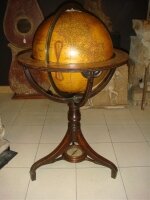 261. Антикварный Глобус с компасом. Англия. Высота 107 см. 1880 год. Цена 3500 евро