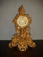 3. Антикварные Каминные часы. 19 век. Цена 5500 евро.