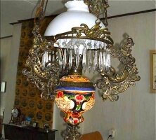2. Антикварная Керосиновая лампа. 1880 год. Цена 500 евро.