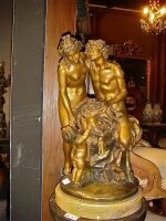 7. Антикварная Бронзовая скульптура. 19 век. 53x27 см. Цена 3800 евро.