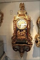 57. Антикварные Часы Буль с консолью. 19 век.