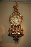 61. Антикварные Часы Буль консольные. 18 век.