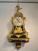 63. Антикварные Часы Буль консольные. 18 век.
