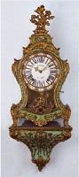66. Антикварные Часы Буль с консолью. 18 век.
