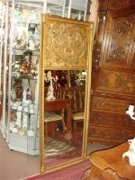 Антикварное зеркало. Ампир. Около 1830 г. 68x176 см. Цена 3500 евро