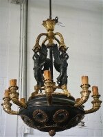 155. Антикварная бронзовая Люстра, ампир. 19 век. Цена 7000 евро.