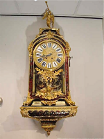 60. Антикварные Часы Буль с консолью. 19 век.