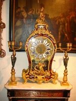 87.Антикварные Часы в стиле Буль. 19 век. 106x45x20 см. 6800 евро.